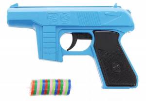 Раскраска пистолет для детей #17 #127710