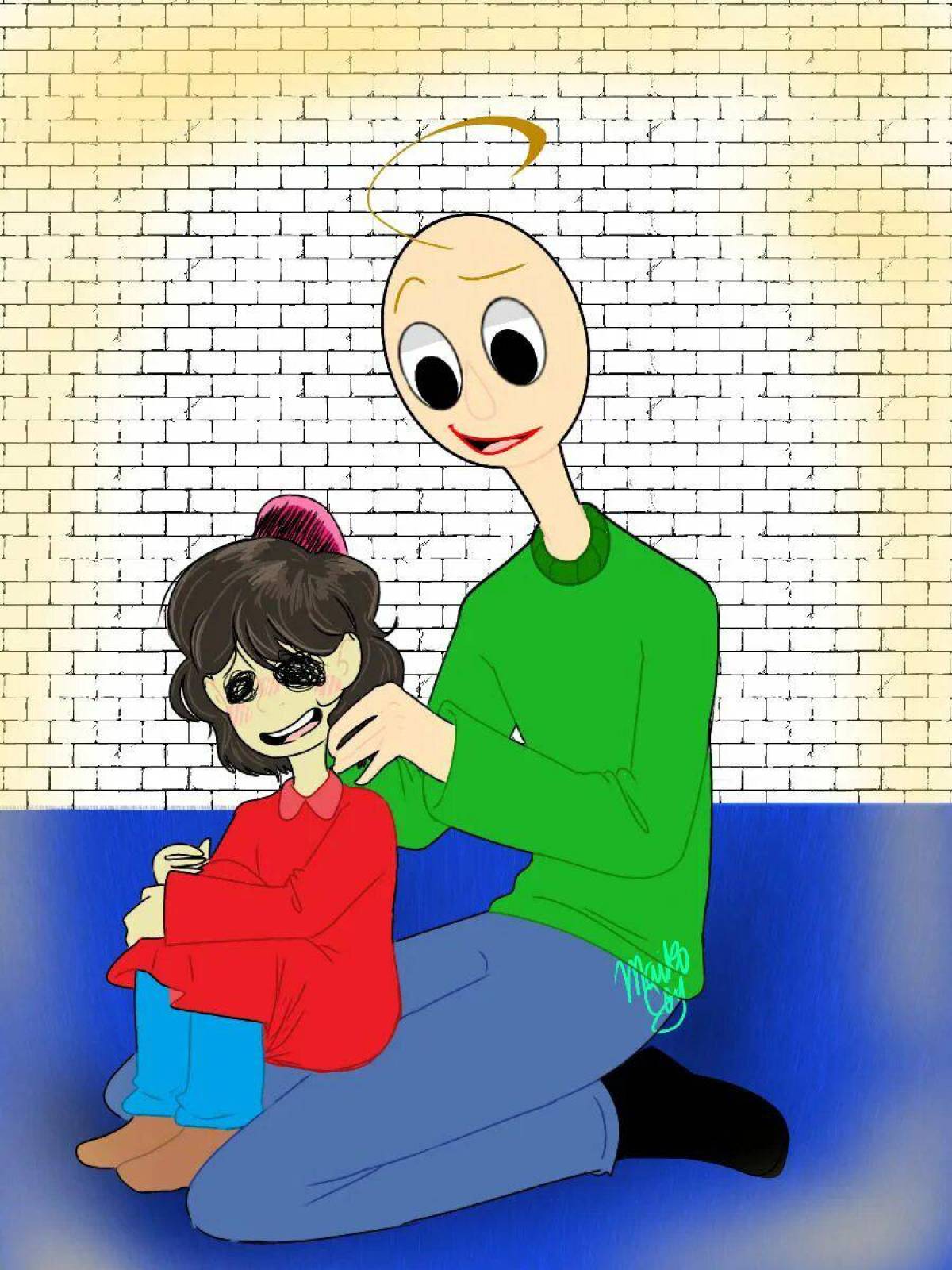 Baldi basics playtime