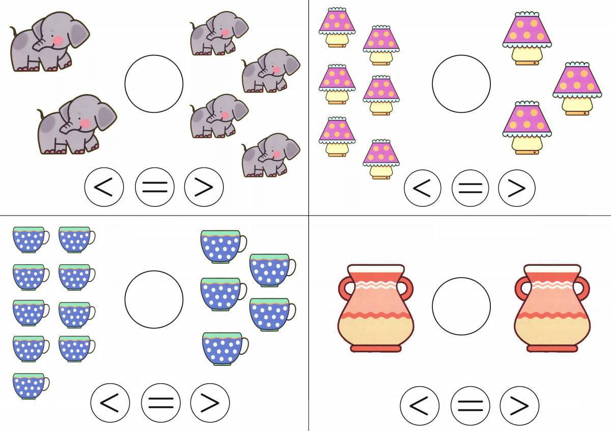 Сравнение в математике. Больше меньше или равно задания для дошкольников 5-6 лет. Задания на равенства и неравенства для дошкольников. Игра больше меньше равно для дошкольников 5-6 лет. Сравнение количества предметов для дошкольников.