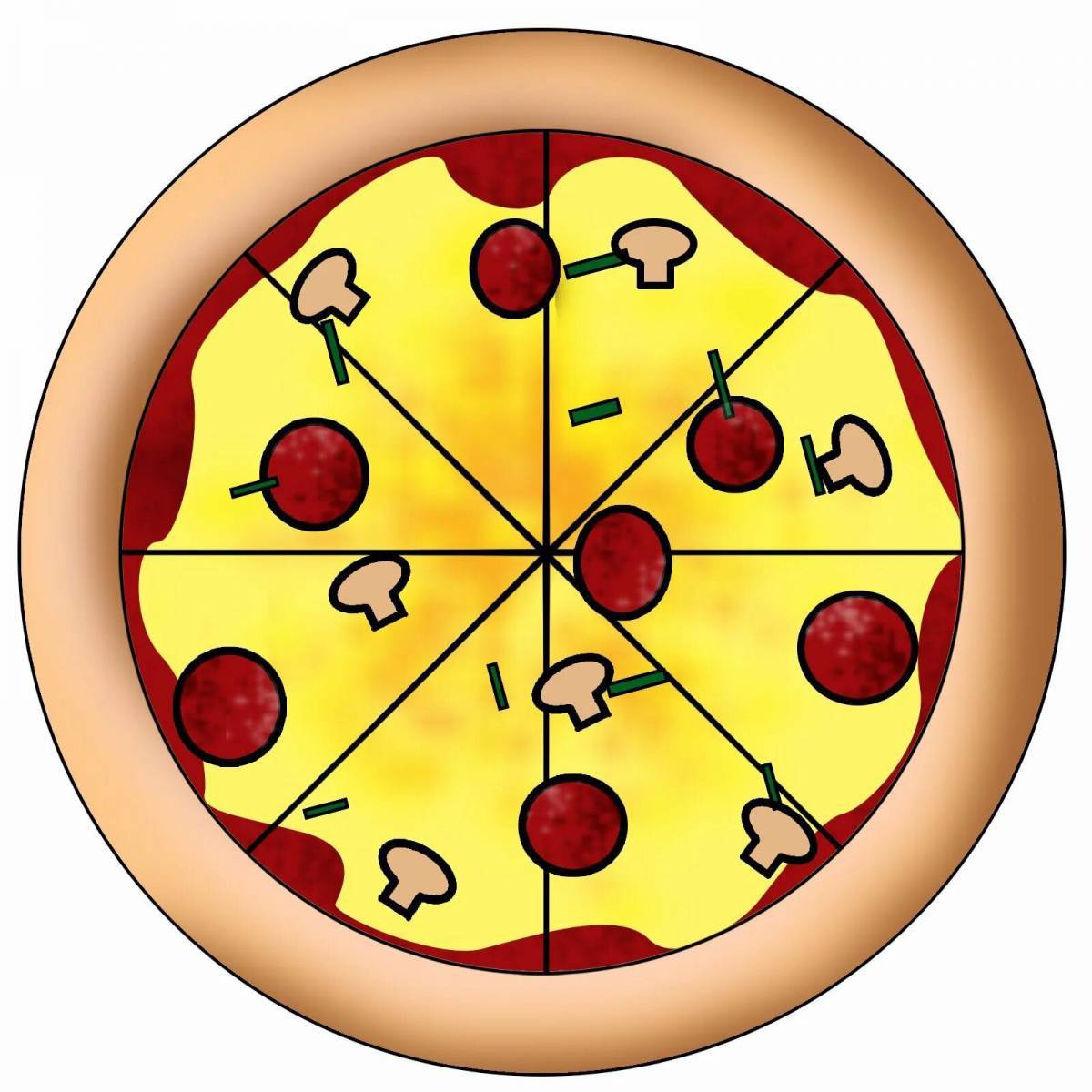 Пицца для детей #8