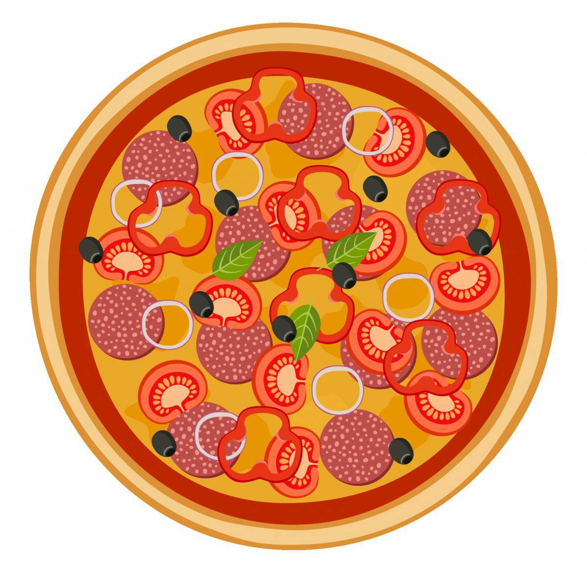 Пицца для детей #9