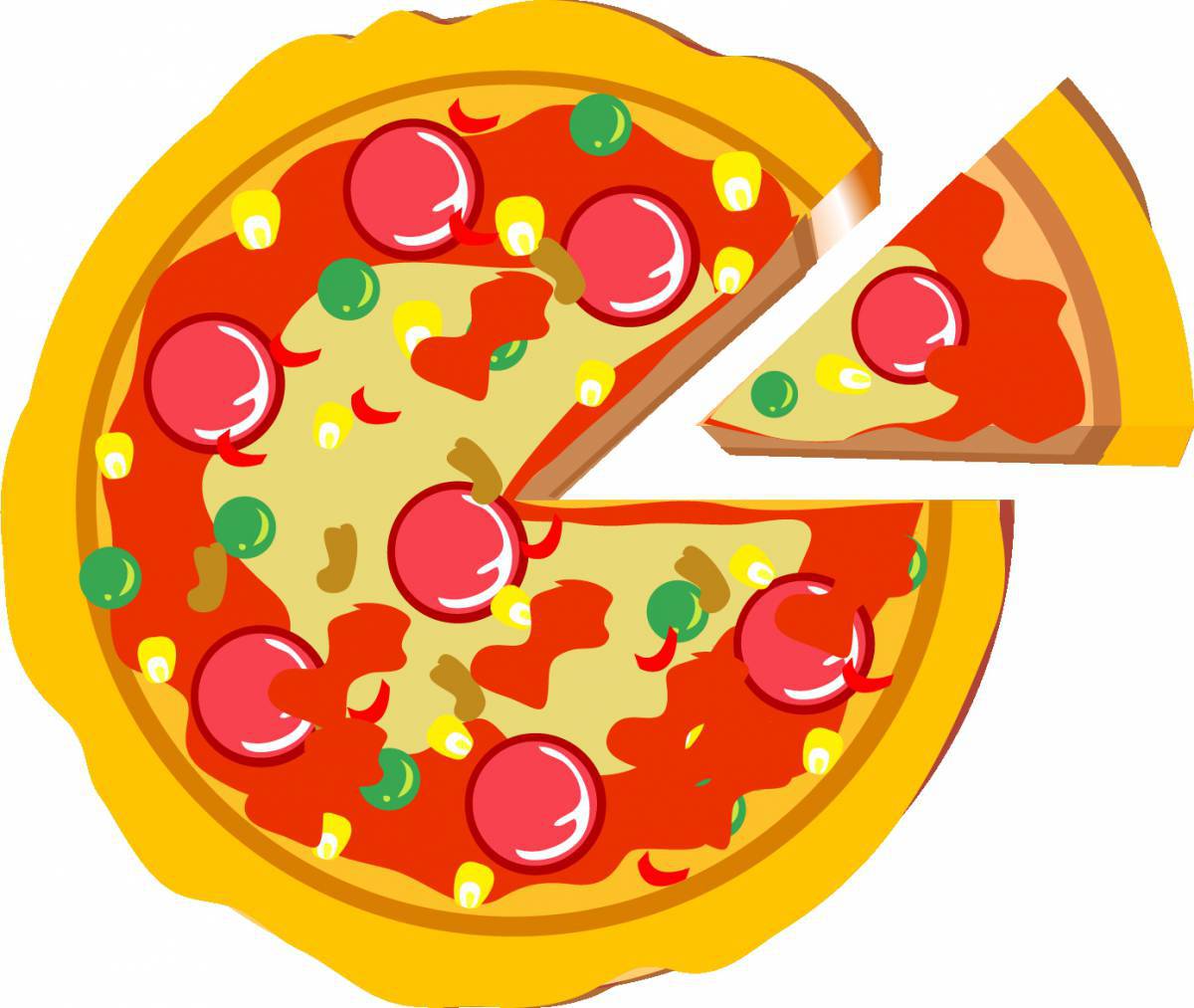 Пицца для детей #27