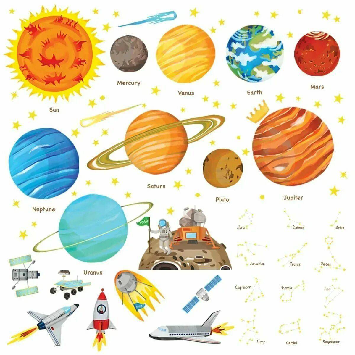 Планеты солнечной системы для детей #9