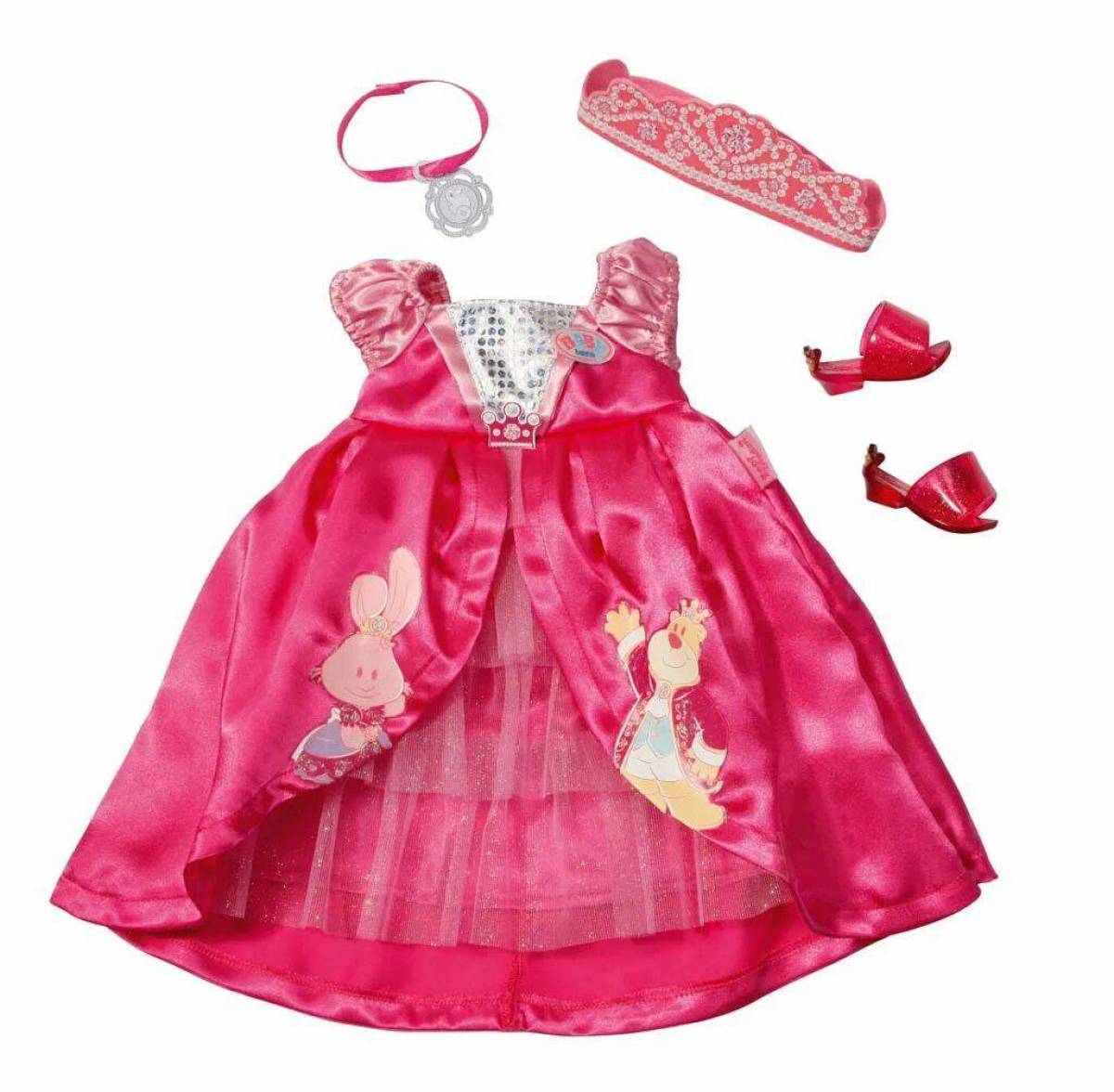 Платье для куклы #27