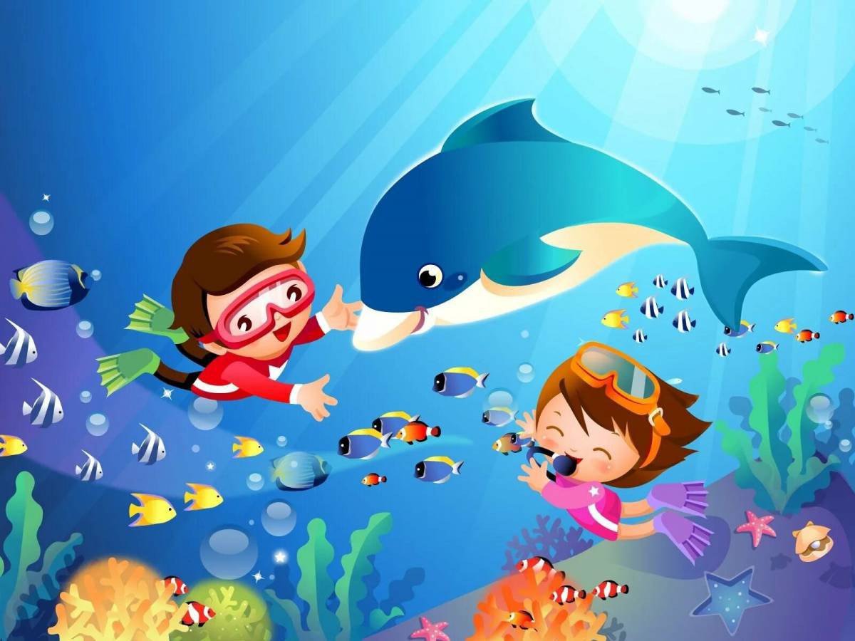 Подводный мир для детей #9