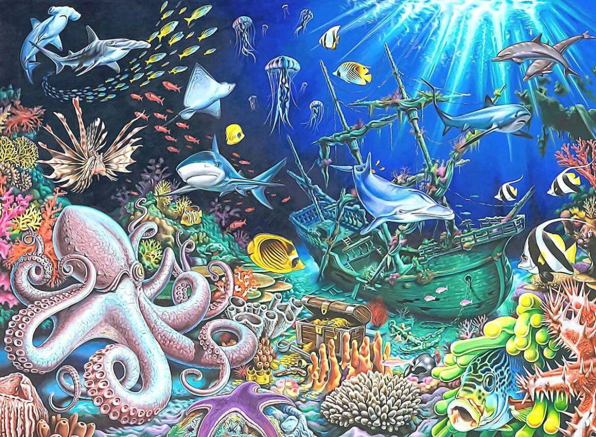 Подводный мир для детей #21