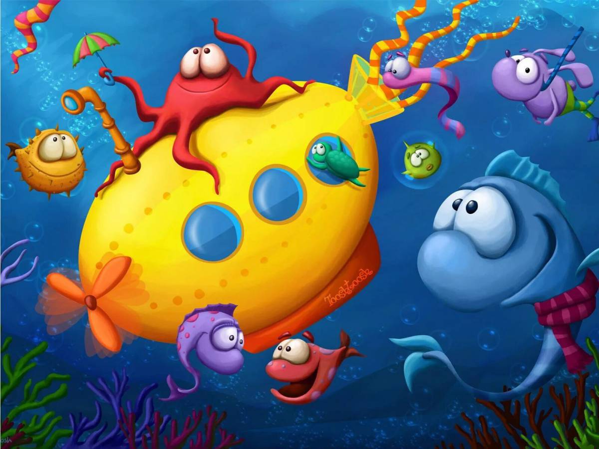 Подводный мир для детей #38