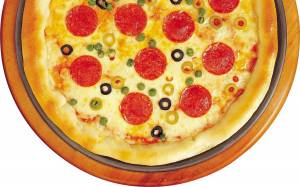 Раскраска пицца для детей #7 #128200