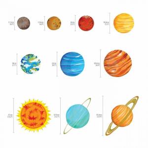 Раскраска планеты солнечной системы для детей #14 #128305