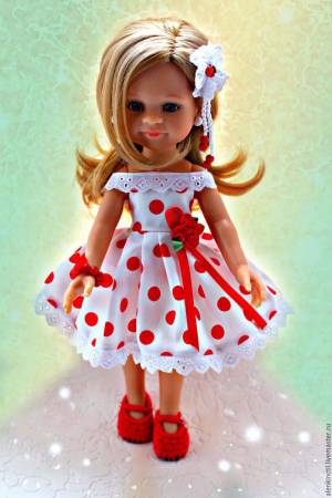 Раскраска платье для куклы #20 #128483