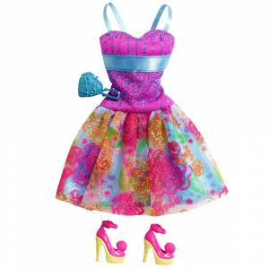 Раскраска платье для куклы #38 #128501