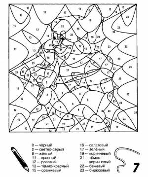 Раскраска по номерам для мальчиков #11 #129850
