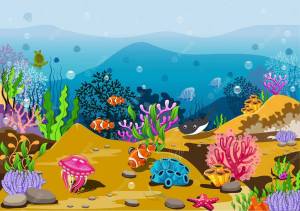 Раскраска подводный мир для детей #8 #131789