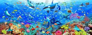 Раскраска подводный мир для детей #12 #131793