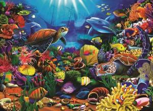 Раскраска подводный мир для детей #18 #131799