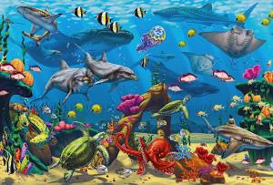 Раскраска подводный мир для детей #26 #131807