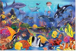 Раскраска подводный мир для детей #30 #131811