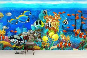 Раскраска подводный мир для детей #35 #131816
