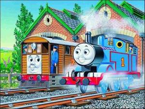 Раскраска поезд для детей #11 #131940