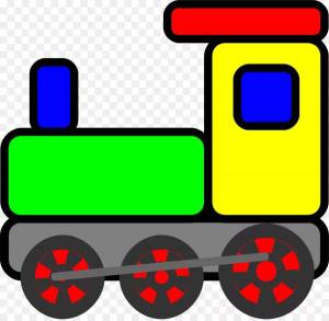 Раскраска поезд для детей #31 #131960