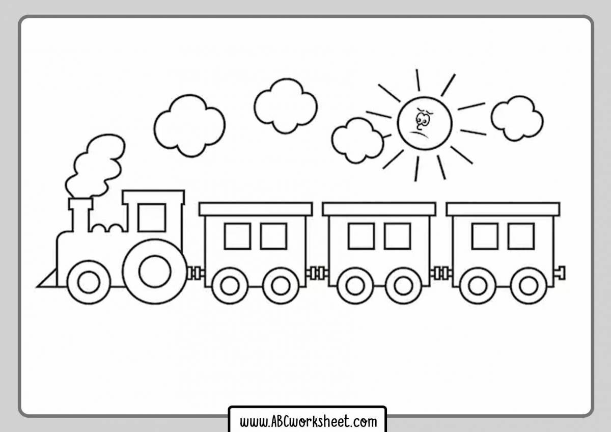 Поезда для детей 5 6 лет #7