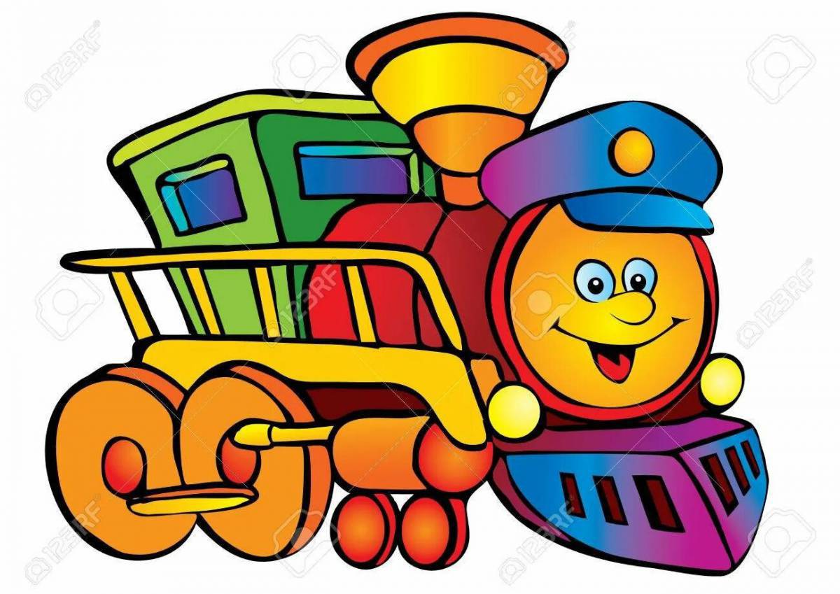 Поезда для детей 5 6 лет #32