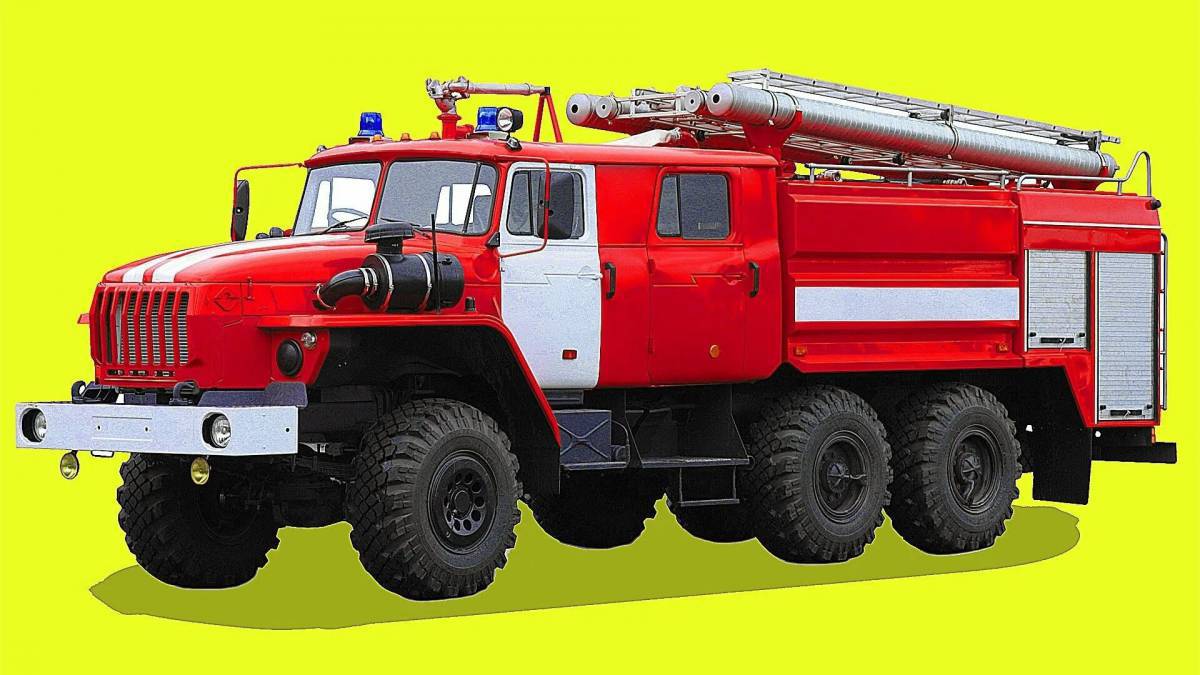 Пожарная машина для малышей #24