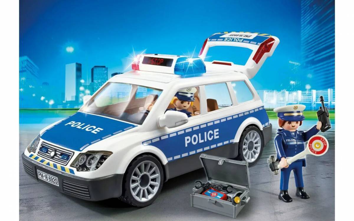 Полицейская машина для детей #7