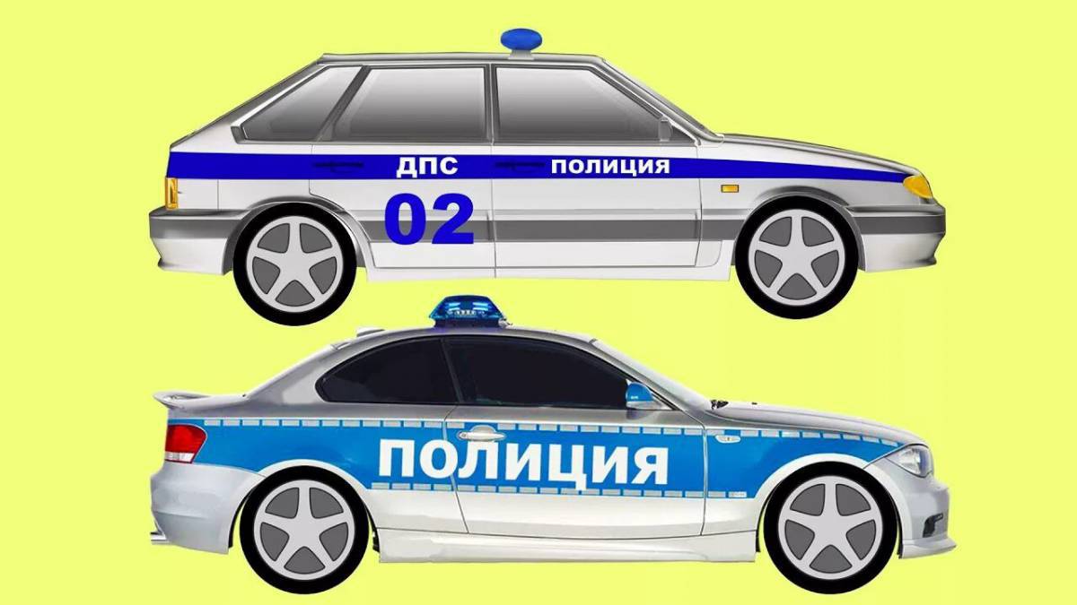Полицейская машина для детей #8
