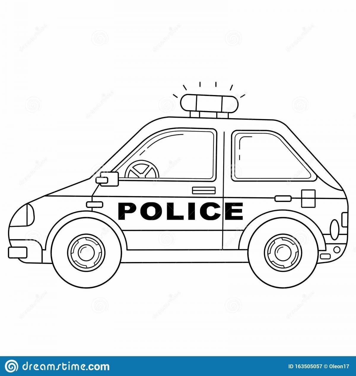 Полицейская машина для детей 3 4 лет #4