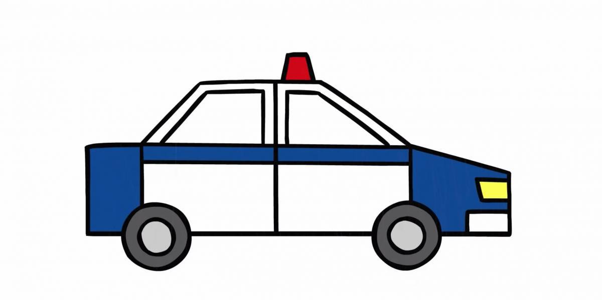 Полицейская машина для детей 3 4 лет #32