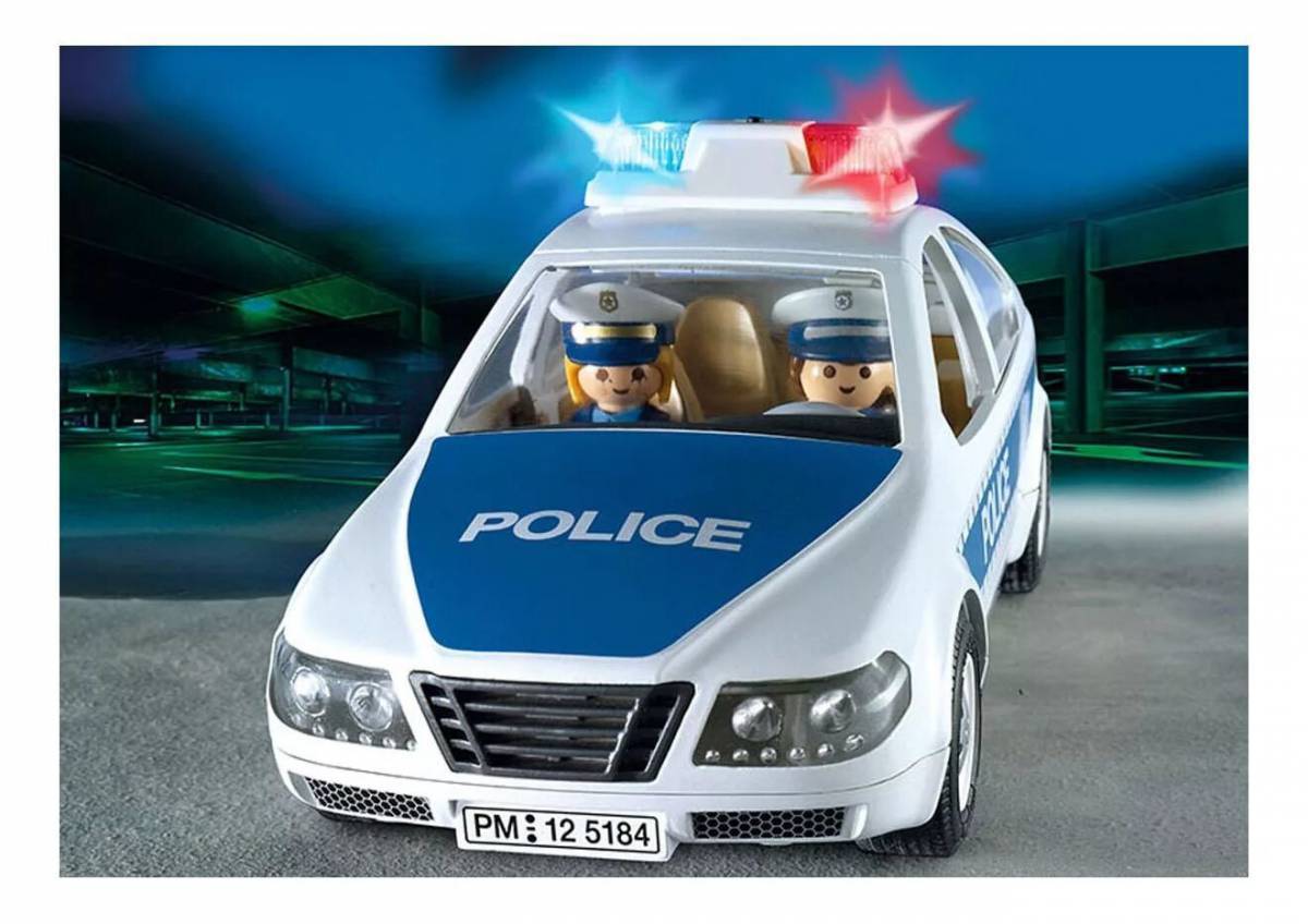 Полицейская машинка #10