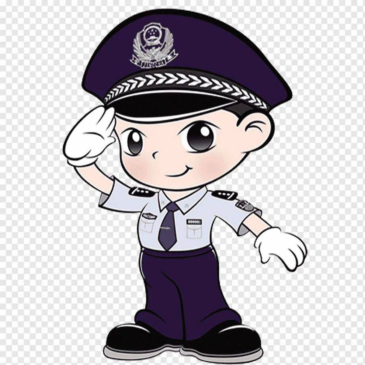 Полицейский для детей #25