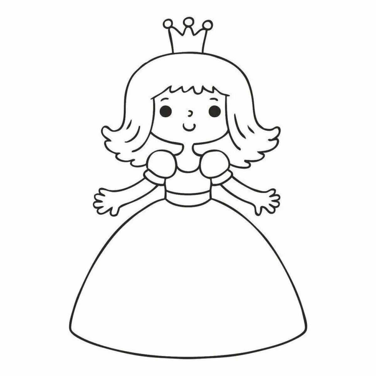 Принцесса для детей 3 4 лет #24