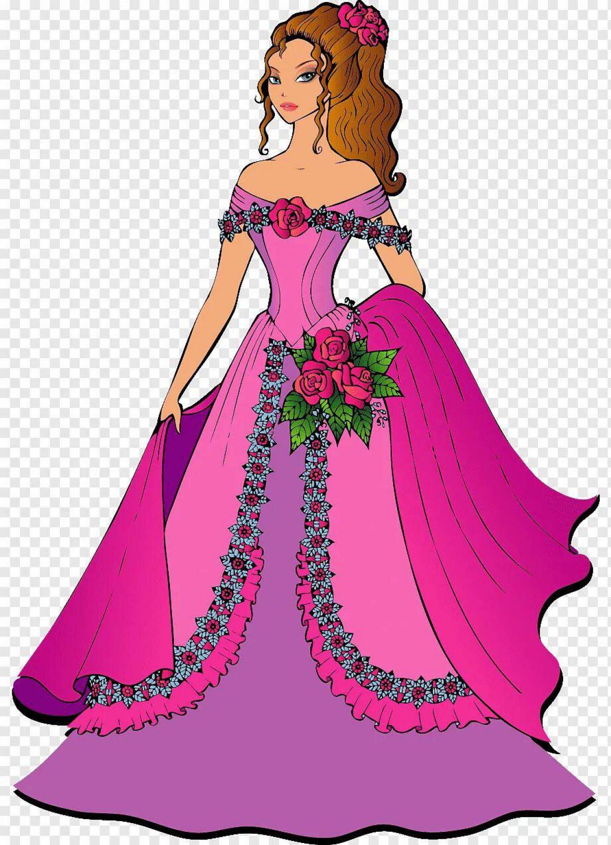Принцессы в красивых платьях #21
