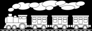 Раскраска поезда для детей 5 6 лет #8 #132015