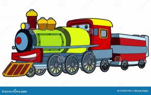 Раскраска поезда для детей 5 6 лет #25 #132032