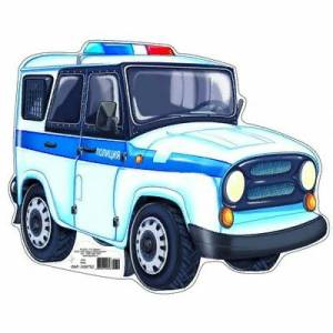 Раскраска полицейская машина для детей #23 #132695