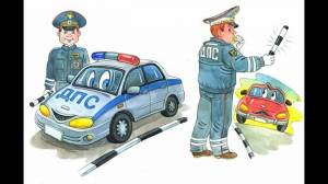 Раскраска полицейская машина для детей 3 4 лет #30 #132734