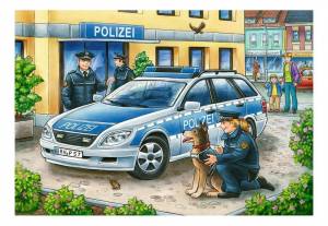 Раскраска полицейский для детей #12 #132814