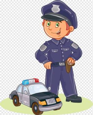 Раскраска полиция для детей #29 #132895