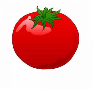 Раскраска помидор для детей #1 #132963