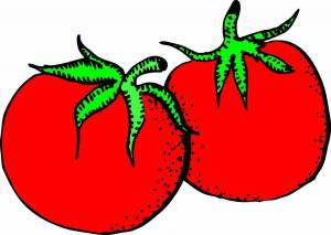 Раскраска помидор для детей #22 #132984
