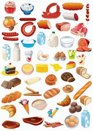 Раскраска продукты питания для детей #6 #136176