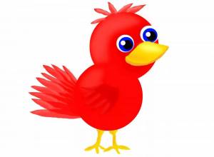 Раскраска птичка для детей #15 #137247