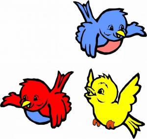 Раскраска птичка для детей #31 #137263