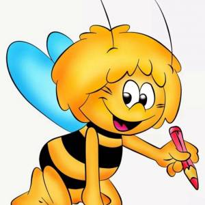 Раскраска пчела для детей #18 #137785