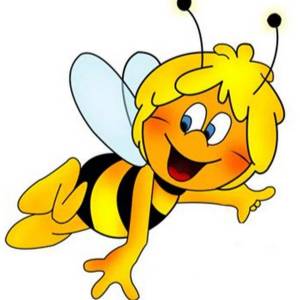Раскраска пчела для детей #29 #137796