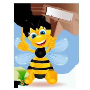Раскраска пчелка для детей #14 #137843