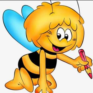Раскраска пчелка для детей #21 #137850